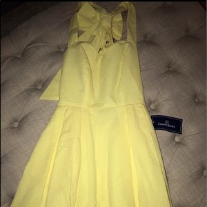 Lauren James Livingston bow back dress